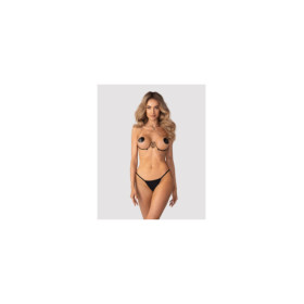 Lustique harnais soutien-gorge noir PREMIUM